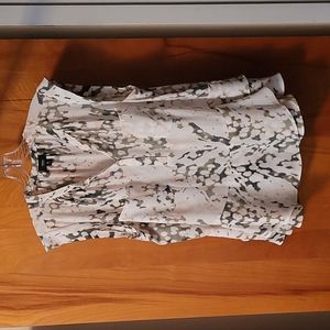 Mossimo sleeveless top with ruffled hem